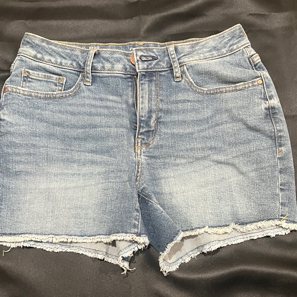 a.n.a Light Blue Jean Shorts